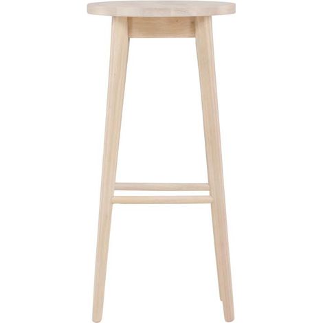 Mollösand Barhocker Holz whitewash.