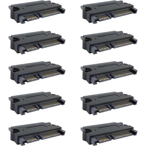 10 adaptateurs convertisseur 22 broches 7+15 mâle vers 22 broches femelle (1/5)