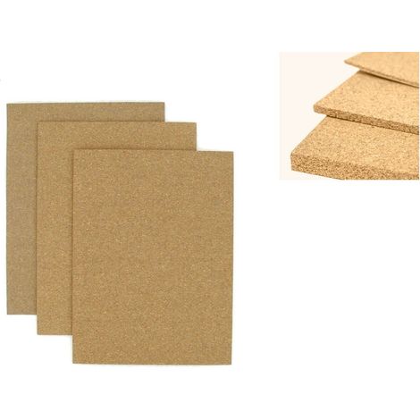 3x feuilles de joint liège nitrile 100° 200x150mm : épaisseur 1mm + 1,5mm + 2mm tondeuse tracteur motoculteur