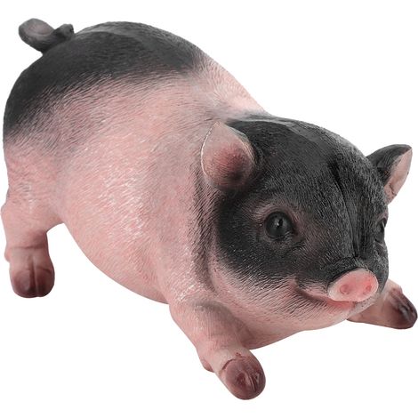 Figurines de Cochon en Résine pour Jardin et Décoration d'Intérieur (1/5)