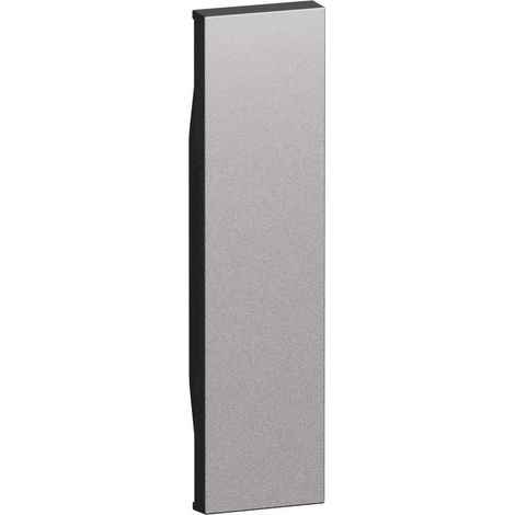 Cover per copriforo 1 modulo colore Steel Bticino Living Now KS00