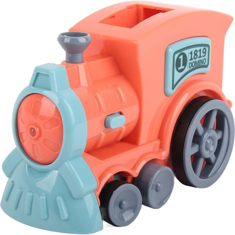 Jeu de construction de train Domino (60 pièces) avec train électrique à empiler et pose automatique, idéal pour les garçons et les filles. Cadeau parfait pour les enfants. (1/5)