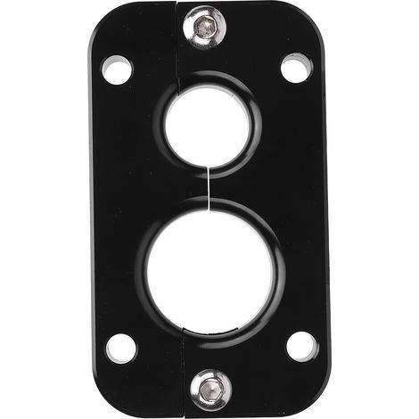 Aluminium-Durchführungsplatte 01232023 für die Spritzwand mit Kabeldurchführungen und Steckverbindern für Holley Terminator X Max