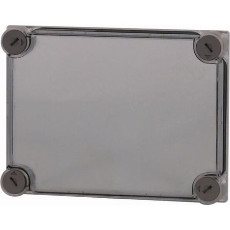 Couvercle transparent HxLxP 250x187,5x25mm 000014830 EATON D125 CI23