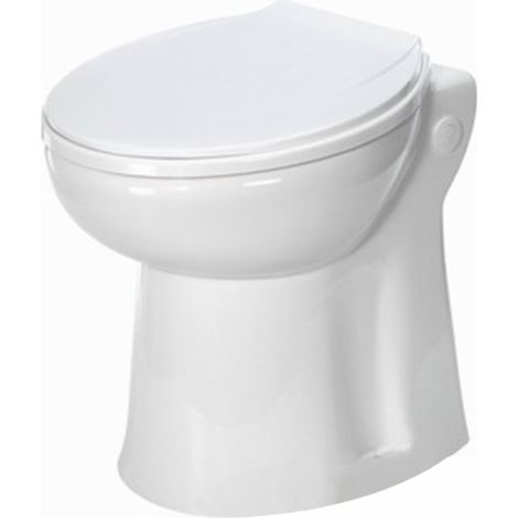 WC broyeur compact avec pompe centrifuge intégrée – Évacuation verticale 3m – Puissance 500W – Dimensions 370x470x420mm – Concilio