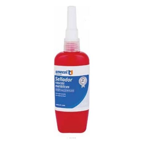 Sellador de roscas metálicas 50ml - UNECOL