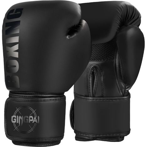 Gants d'entraînement de kickboxing, sac de boxe en PU pour adultes et enfants (1/5)