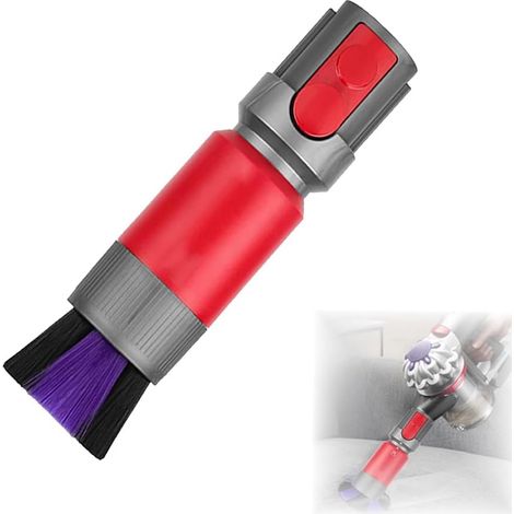 CCYKXA Staubbürste für Dyson V7 V8 V10 V11 V15 Outsize, Kratzfreie Staubbürste für Dyson, Spurlose Staubbürste für Dyson Staubsauger, Milbenbürstenkopf für Dyson Zubehör (1/5)
