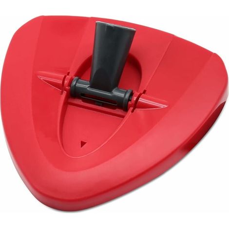 Base Rotative De Remplacement - Disque Triangulaire Pour Balai À Balai Microfibre - Compatible Avec Seau Et Poignée Standard - 1 Pièce (1/5)