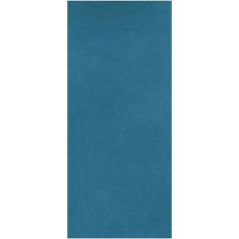 Carrelage effet Enduit Bleu Océan 278x120x0,6 cm Mat Calviro - Mur intérieur (vendu par carton de 3,336 m²) - RO'MA CARRELAGE
