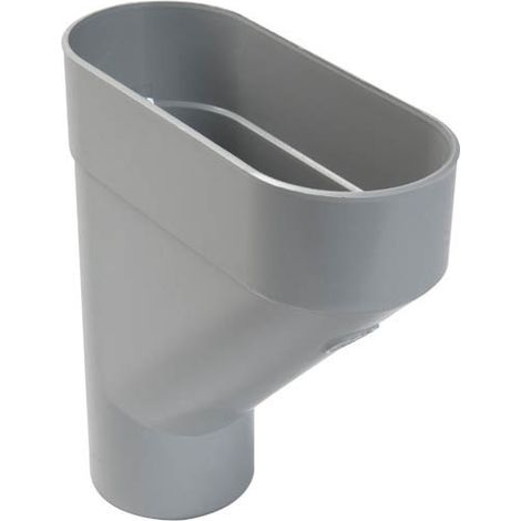 NICOLL Jambonneau tube e.p. Ø80 gris