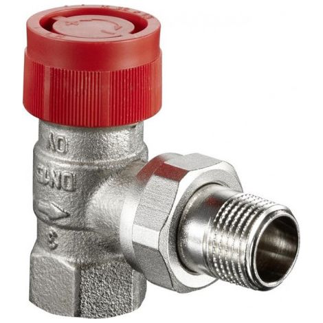 OVENTROP Robinet thermostatique AF Équerre DN 15, Rp 1/2 x R 1/2, PN 10, 1180604