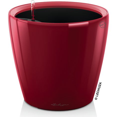 LECHUZA CLASSICO Premium LS 35 Komplettset scarlet rot hochglanz