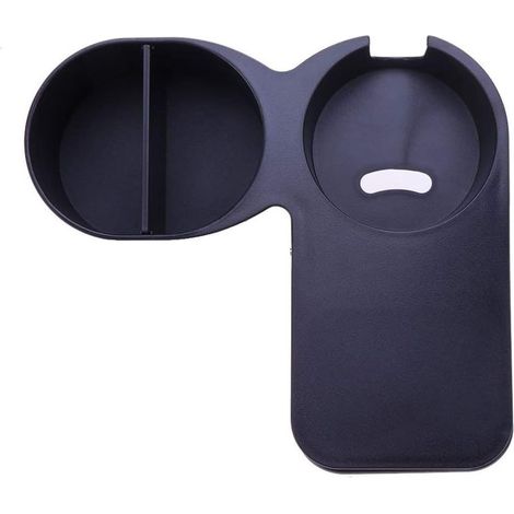 Porte-gobelet à clip latéral pour bureau à domicile (noir)-Fei Yu