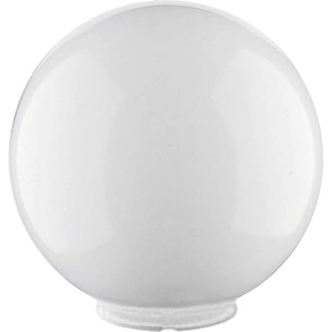 1 Globe Opale Ø25 Cm, Ouverture 12 Cm, Verre Dépoli, Pour Luminaire Intérieur