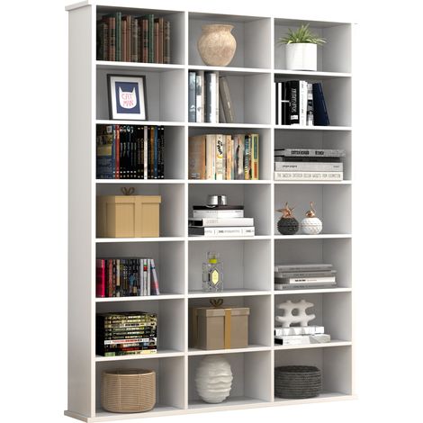 Stand Shelf Bookcase Shelf Megosa M 136x105x19 - VCM