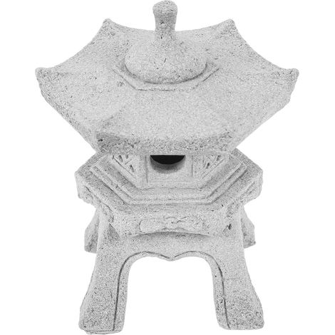 Mini-plateau de décoration pour jardin asiatique d'extérieur avec pont en bois bonsaï et (1/5)