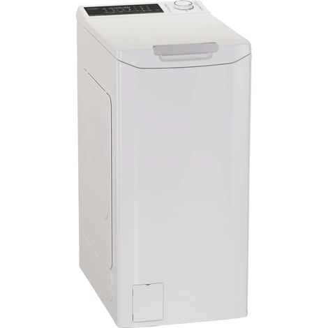Candy ProWash 500, Lavatrice Carica dall'alto 7 KG, 10% più efficente della classe A, 1200 giri, Bianco, Inverter, Wi-Fi, Smart Wash, TCAS 276TM6-S (1/4)