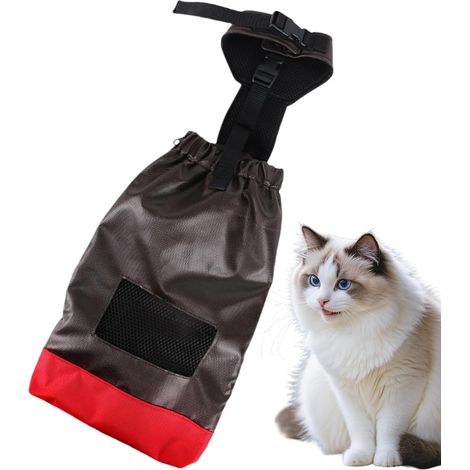 1 - Harnais De Soutien Pour Chien - Sac De Transport Pour Chat Handicapé - Aide À La Rééducation Et Mobilité - Tissu Lavable Et Résistant - Pour Animaux De Petite Et Moyenne Taille - Gris - 40x30cm (1/5)