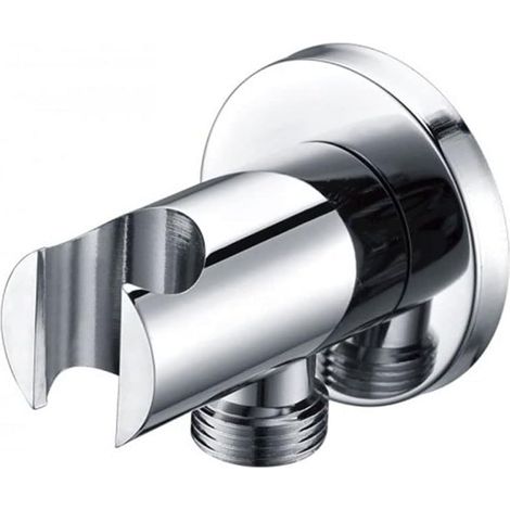 Beijiyi – Coude de raccordement mural pour douche – Support de douchette à main – G1/2' – Laiton durable – Installation facile et sécurisée