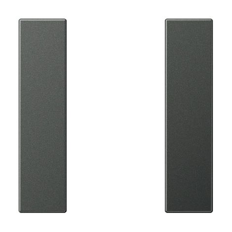 Jung Set di pulsanti, F50, alluminio verniciato, Serie LS, antracite AL 2501 TSA AN