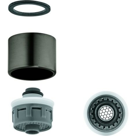 Mousseur 48194 hard graphite gebürstet (1/2)