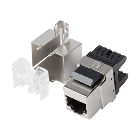 Modulo Lanberg Keystone con presa RJ45 - LSA FTP cat.5e 180° per scatola di montaggio