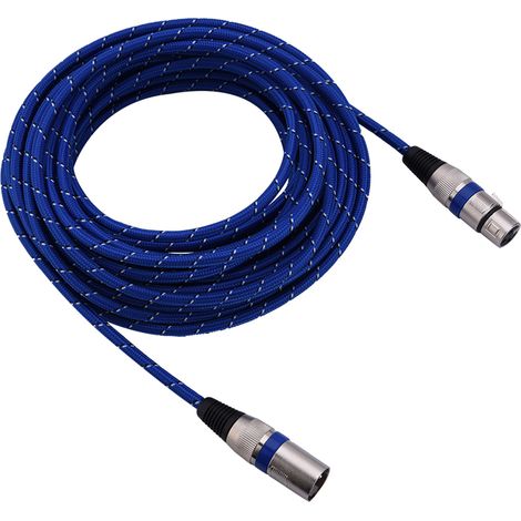 Câble Microphone XLR 10 mètres Mâle Femelle Haute Fidélité Professionnel (1/3)