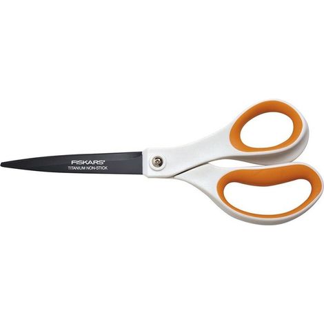 ¿Tijeras de titanio antiadherentes (antiadherente), diestro 21 cm FISKARS (1/3)