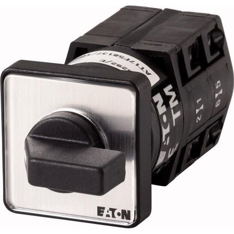 Inverseurs Contacts: 4 10 A plastron: 2 0 1 30 ° à rappel Montage encastré EATON TM-2-8215/E