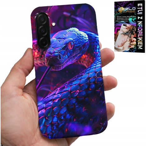 Coque pour Samsung Galaxy A36 5G - Motif serpent, cobra, serpent à sonnettes et reptiles + film protecteur (1/5)