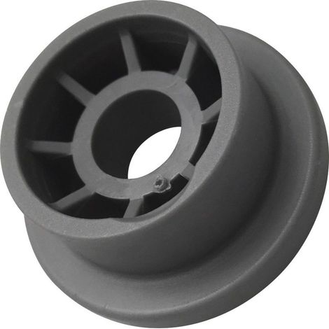 Roulette panier inférieur (x1) d'origine (C00260820, 482000021965) Lave-vaisselle ARISTON HOTPOINT, BAUKNECHT, IGNIS,, ROWENTA, SCHOLTES, WHIRLPOOL
