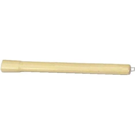 Manche Bois Massette - Ø 30 mm - Longueur 26 cm - Pour Outils Jardinage et Bricolage - Compatible Massette et Marteau - Bois de Frêne