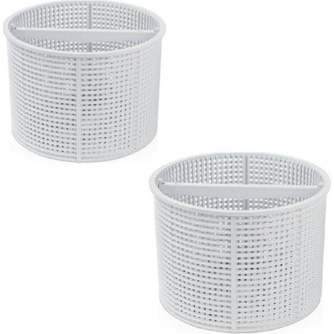 2pcs Panier de rechange pour écumoire de piscine, pour modèles Hayward SPX1082CA et Aladdin B-152, panier d'écumoire SP1082 SP1083 SP1084 1085 1086 (1/5)
