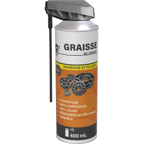 Méduze - Graisse polyvalente en aérosol 400mL - Formule au lithium - Professionnelle (1/5)