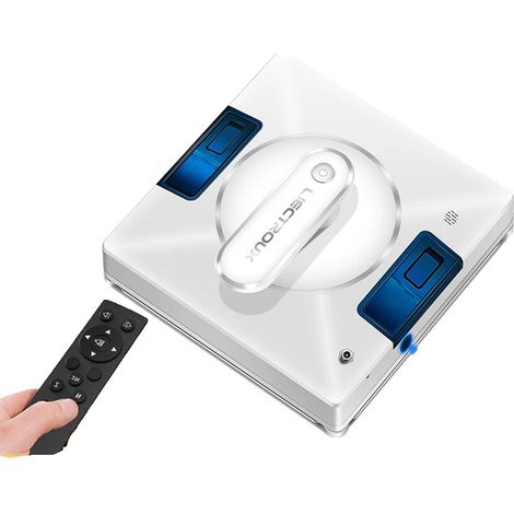 Robot de nettoyage de fenêtres, pulvérisation d'eau double, navigation intelligente, BLANC, Oui (1/5)