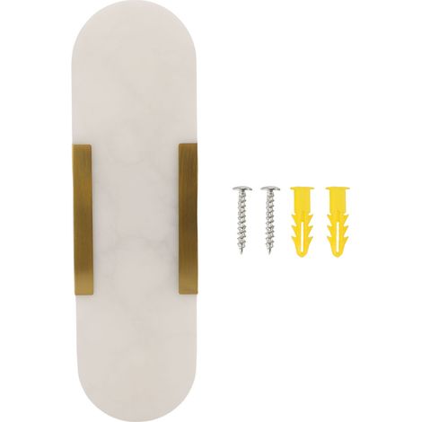 Eosnow Marmor-Wandlampe, moderne, einzigartige Muster, 3000 K warmes Licht, Waschtisch für Esszimmer, Wohnzimmer, Küche, Flur
