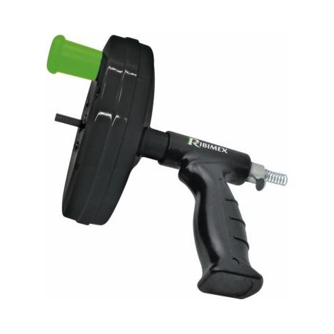 Ribitech - Déboucheur à tambour à main 5m Diam 6mm - PRFDT50+