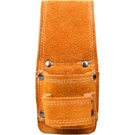 Etui Ceinture Boucle à Marteau, Support en Cuir pour Hache et Multi-outils avec Boucle Ceinture pour Hachette, Clé et Maillet (1/5)