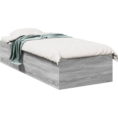 Maison Exclusive - Giroletto senza Materasso Rovere Sonoma 90x190 cm