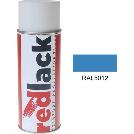 Bomboletta di Vernice spray 400ml – RAL 5012 – Azzurro – opaca – multisupporto – Redlack