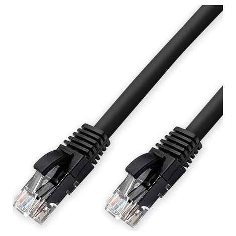 EWENT CABLE CAT.6 U/UTP, CCA, AWG24/1 LSZH NEGRO 3M
