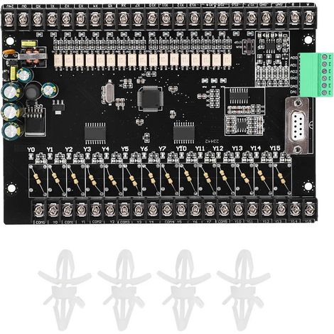 Automate programmable FX1N-30MT-3V-2D-M, carte de contrôle industriel avec entrées analogiques, module logique pour automate, tension 3V, 2D-M, idéal pour systèmes d'automatisation. (1/5)