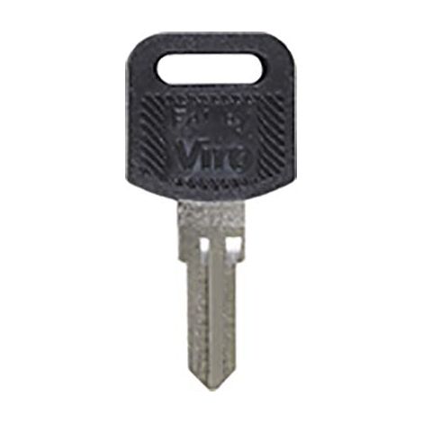 CHIAVE PIATTA VIRO 1046A ORIGINALE - OTTONE NICHELATO- 25 pezzi