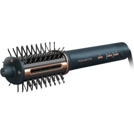 Rowenta Air Brush 3D UB9720E0 Utensilio de peinado Cepillo de aire caliente Airflow Cobre, Azul oscuro (1/3)