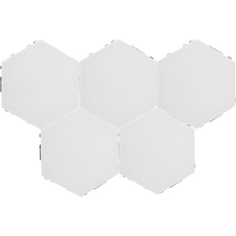 Innovative, sechseckige DIY-Wandleuchte zur Dekoration von Schlafzimmer und Wohnzimmer (1/5)