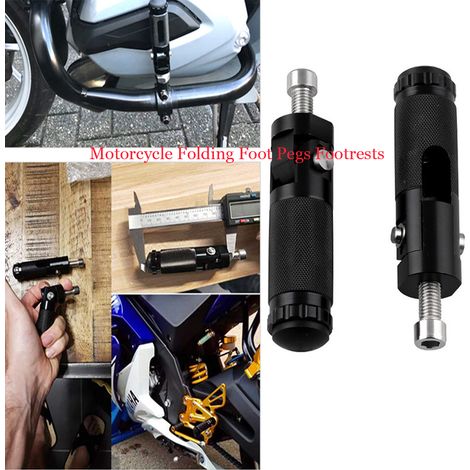 CNC-gefräste, universelle Klappfüße für Rennmotorräder
