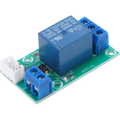 Un module de bouton tactile capacitif à 1 canal peut être utilisé comme bouton d'alimentation d'ordinateur avec une fonction d'auto-verrouillage (5V). (1/5)