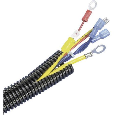 Panduit Gaine annelée noire diamètre 23 mm flexible durable