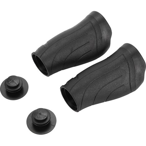 Poignées de Vélo Pliant en Plastique pour Montagne, Courtes et Longues (Paire de Courtes) (1/5)